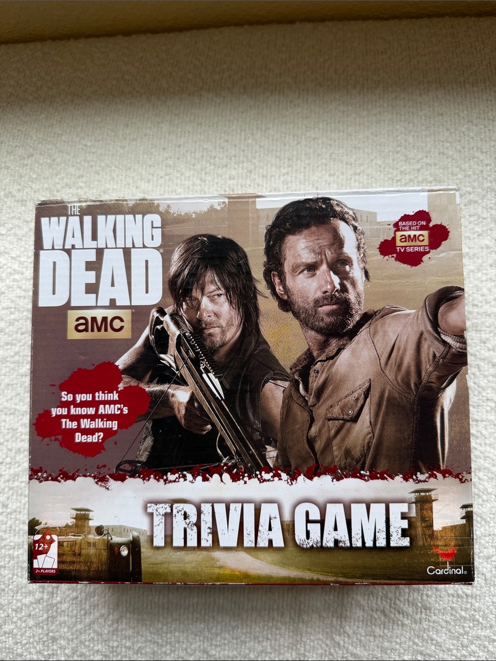 Vintage The Walking Dead Trivia Board Game 2014 New in Box